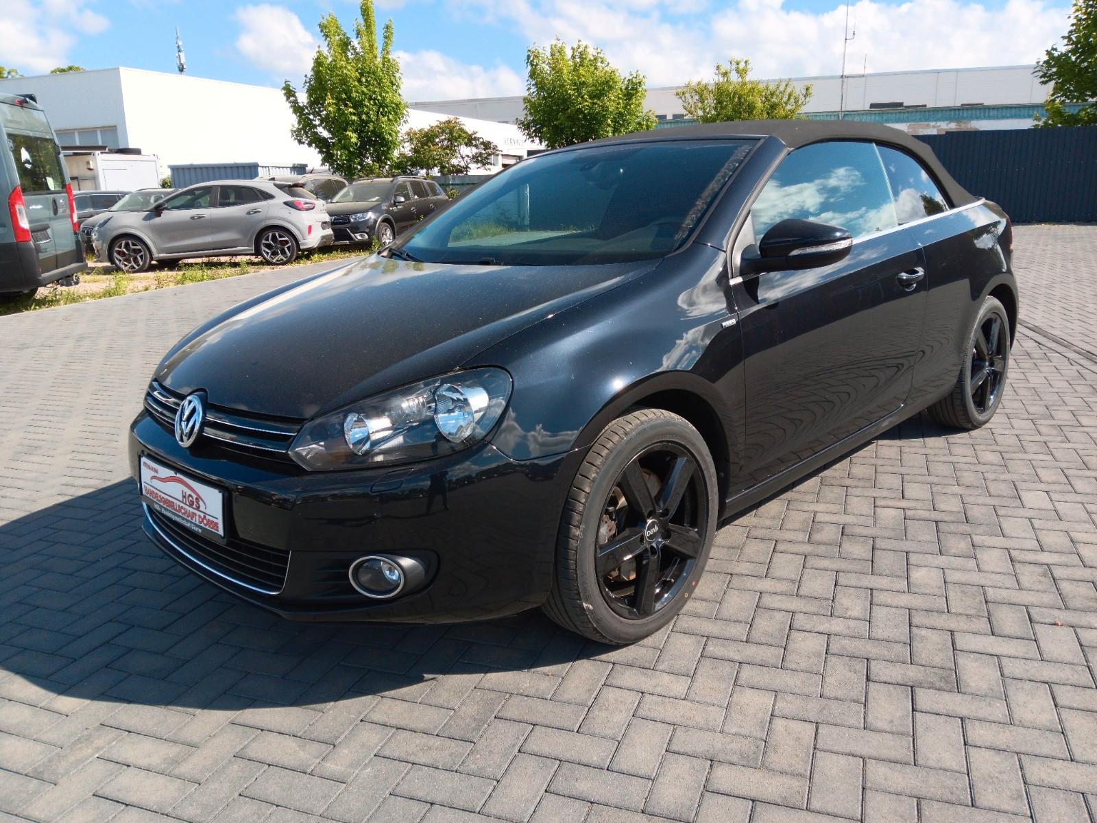 Volkswagen Golf VI Cabriolet Cup Navi Kamera Klima SHZ