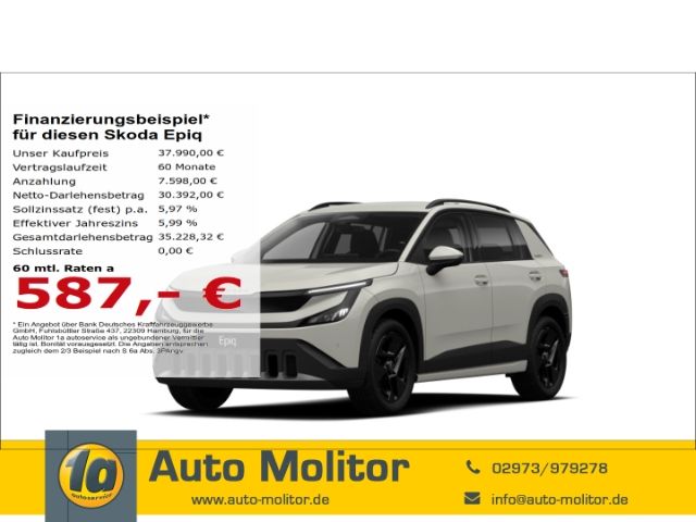 Skoda Epiq 55 Selection FÖRDERFÄHIG, SZHG, Rückfahrkam