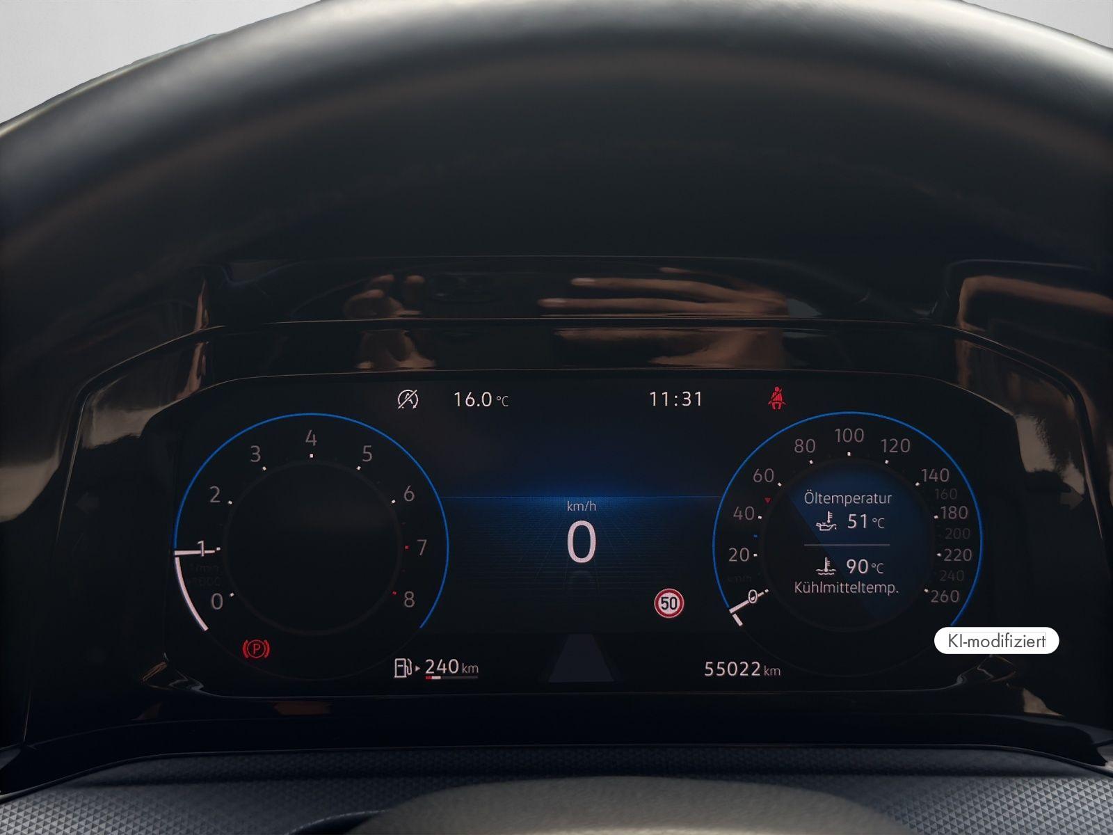 Volkswagen Golf VIII ACTIVE 1.0 TSI LED NAVI PDC SHZ AIR CA, миниатюра 10