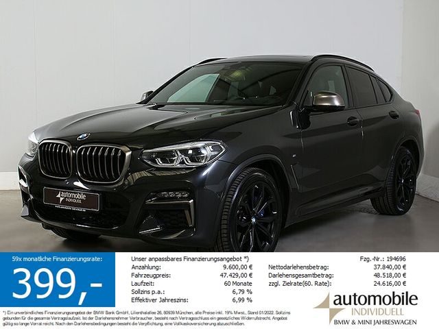 BMW X4 M40i LED ACC HuD AHK LiveCockpit Standh HiFi