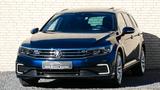 Volkswagen Passat GTE Nappa IQ-LED Pano 360Cam HuD Stdh AHK - mit Hybrid-Antrieb: Blau, mit Android Auto, Kombi