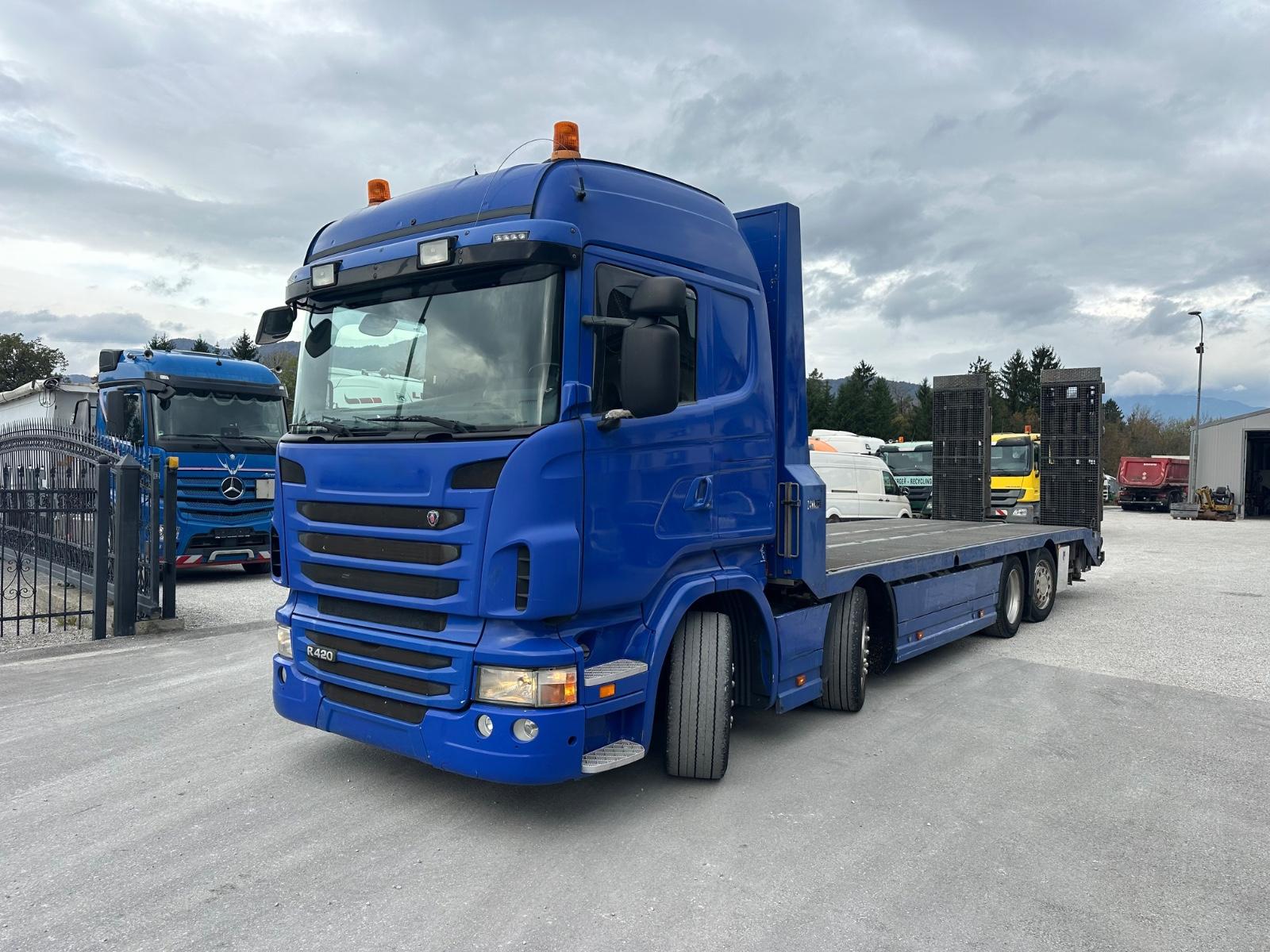 Scania R 420 EEV RETARDER 8X2 ZANNERI AUFBAU