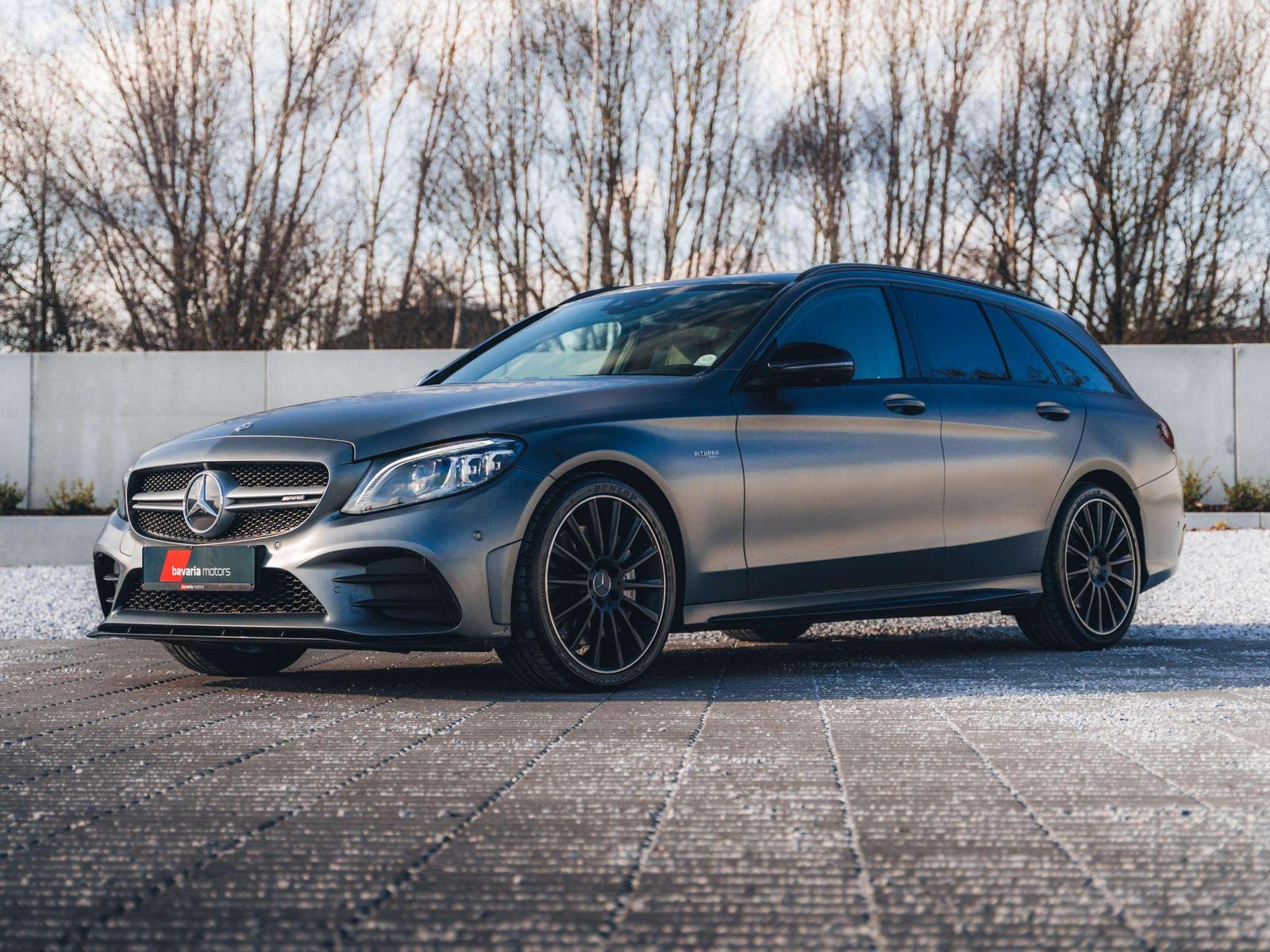 Mercedes-Benz C 43 AMG Selenite Grey Magno / Night Package / P