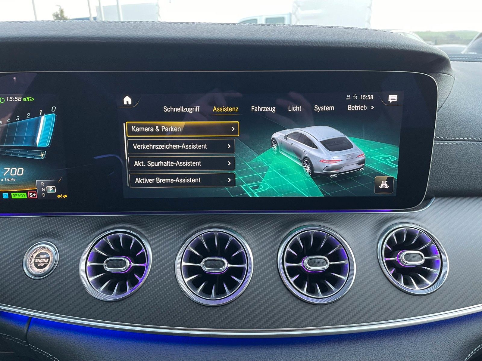 Fahrzeugabbildung Mercedes-Benz AMG GT 53 4M AirM+StdH+Burm3D+360°+PAGA+HUD