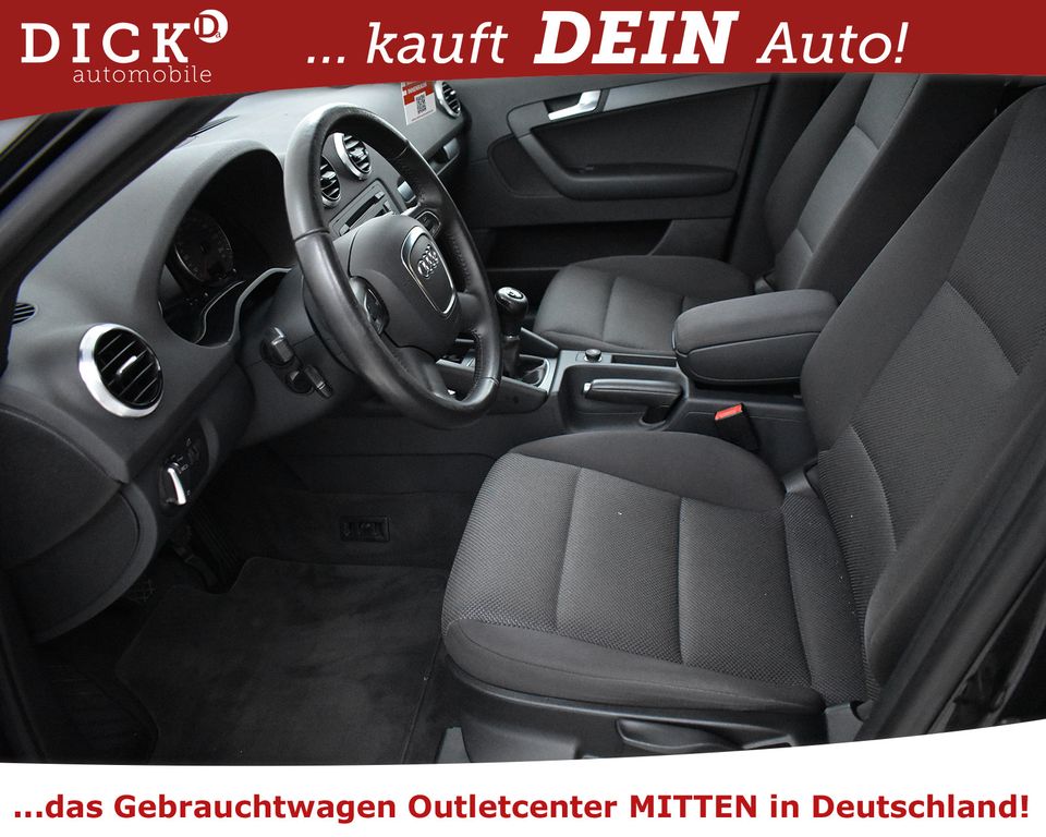 Audi A3 SB 1.4 TFSI Attract. XEN+SHZ+PDC+TEMP+MFL+17"