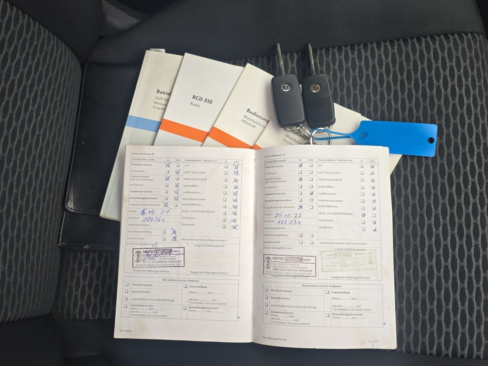 Fahrzeugabbildung Volkswagen Golf VI Variant Trendline INSPEKTION TÜV NEU