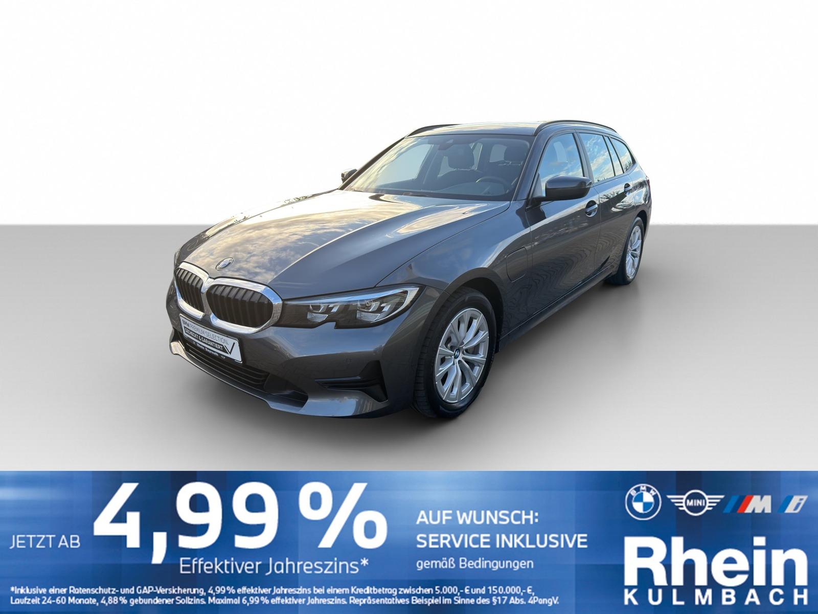 BMW 330e xDrive Touring Advantage Navi LED AHK Shz