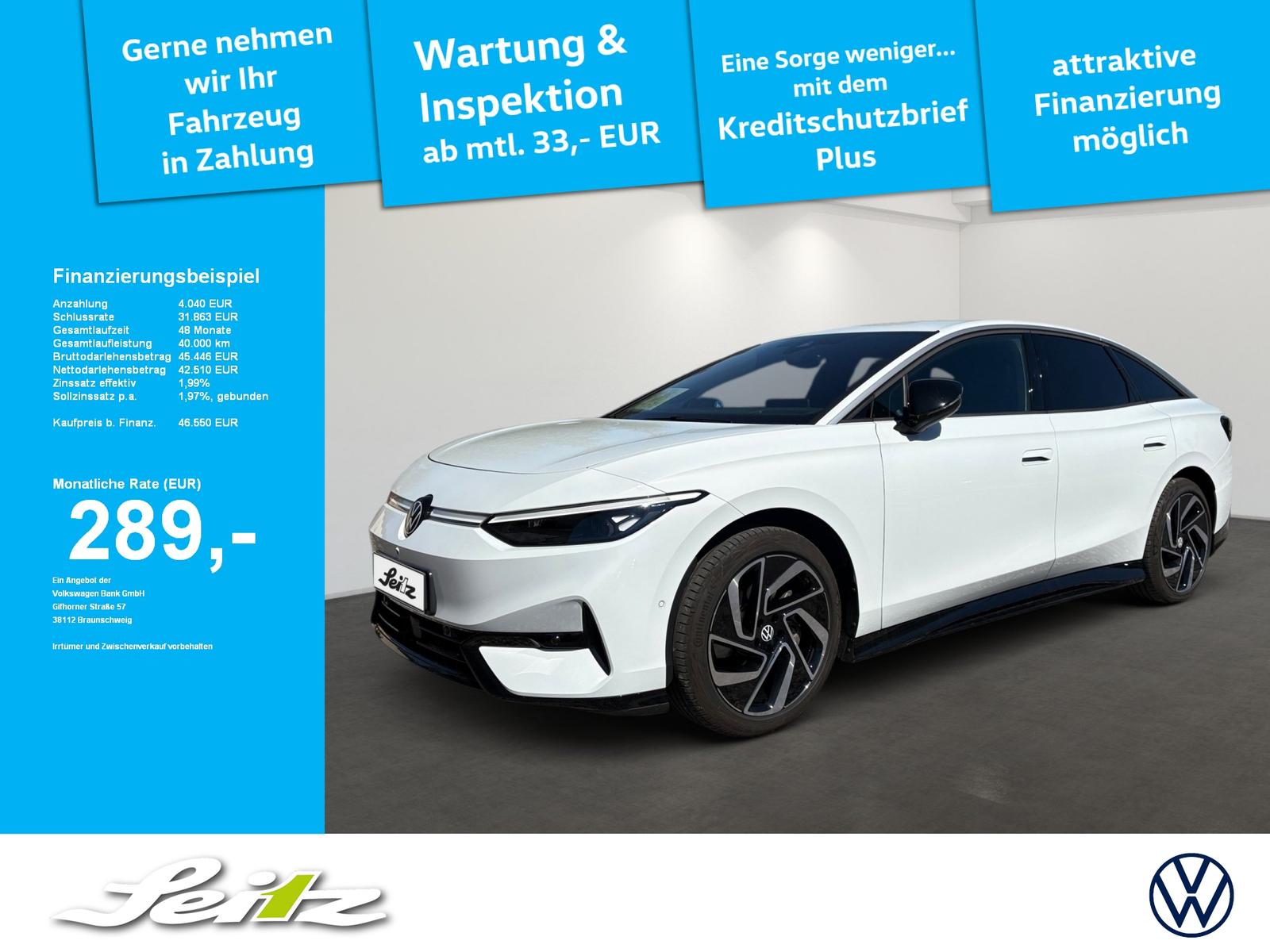 Volkswagen ID.7 Pro 82kwh *AHK*HEAD-UP*MATRIX*