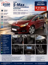 Ford S-MAX Titanium 2.0 EcoBoost Automatik KeyFree LE - Ford: Max