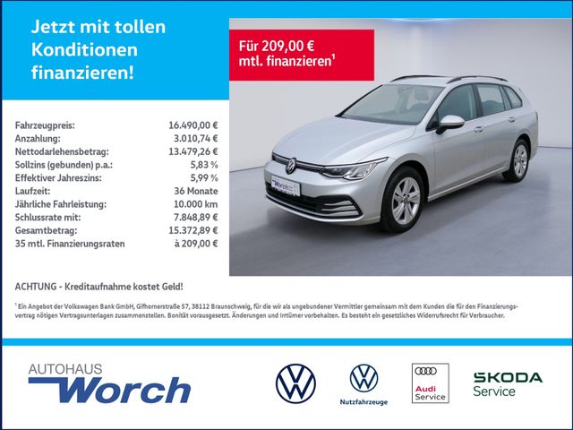 Golf VIII Variant 2.0 TDI Life NAVI+LED+SHZ+PDC+