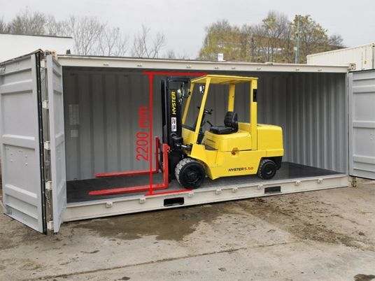 Hyster S5.50XM - Container-Indoor-Stapler - Kompaktstap