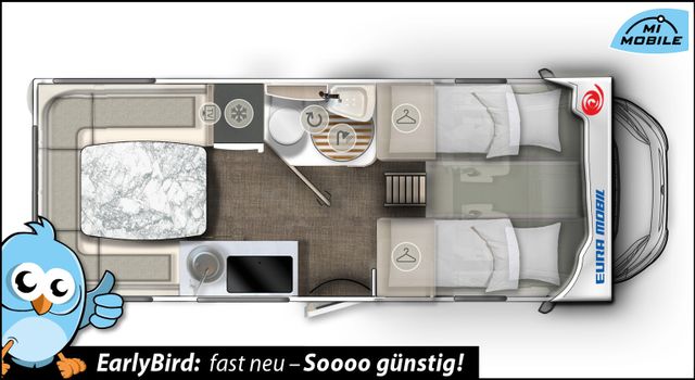Eura Mobil Activa ONE 650 HS *Early Bird Aktion 2026*