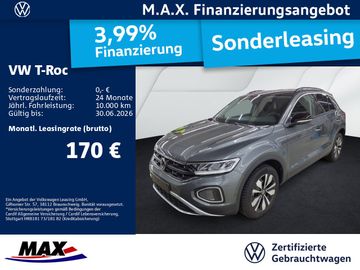 Volkswagen Leasingangebot: Volkswagen T-Roc 1.0 TSI LIFE GOAL LED+DCP+PDC+LANE ASSIST