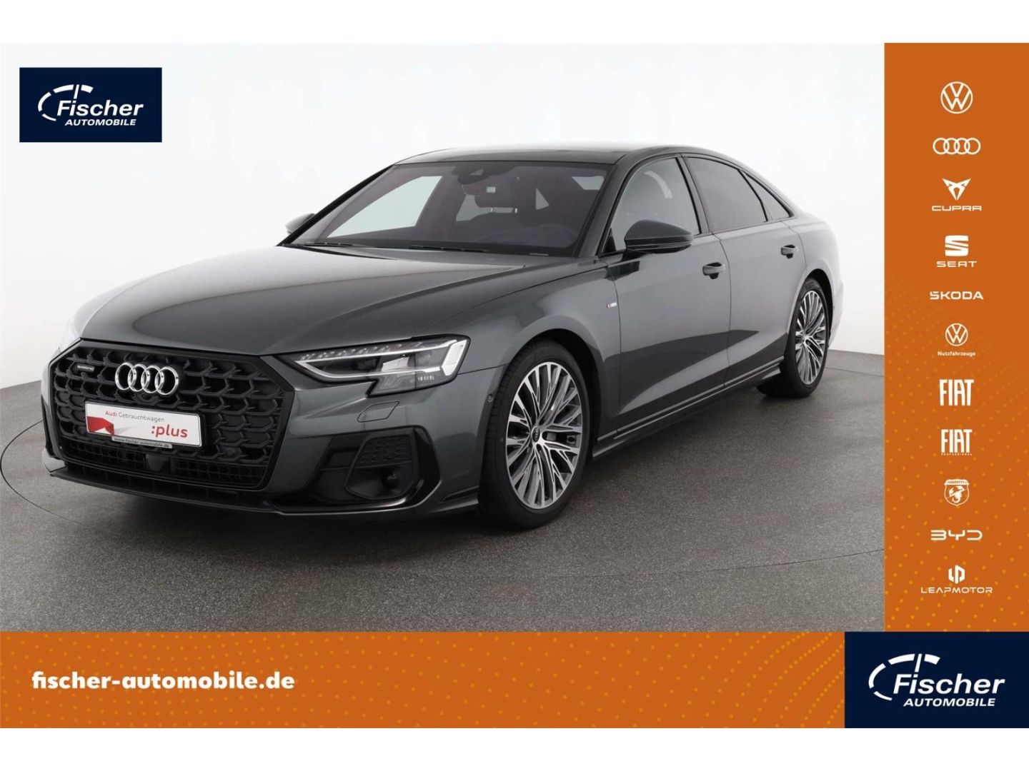 Audi A8 50 TDI quattro S line Tip. 20''/P-Dach/B&O/HU