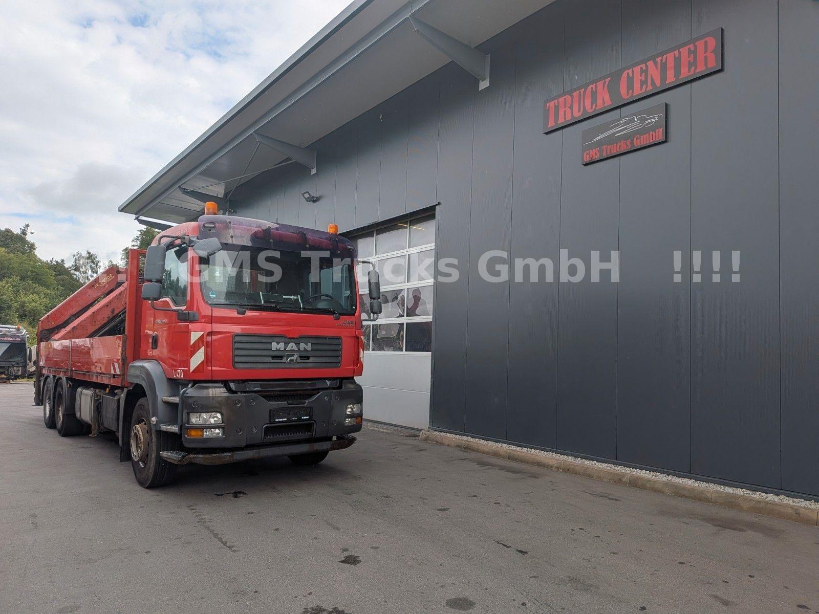 MAN TGA 26.480 / 6X4 / Palfinger Kran PK 36002