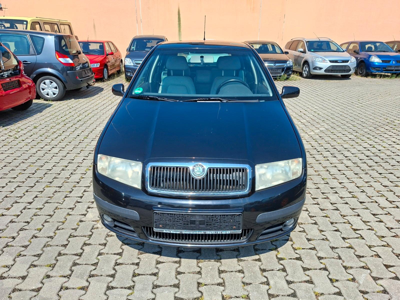 Skoda Fabia Celebration 1.4l MPI,Klima, Leder, Temp.