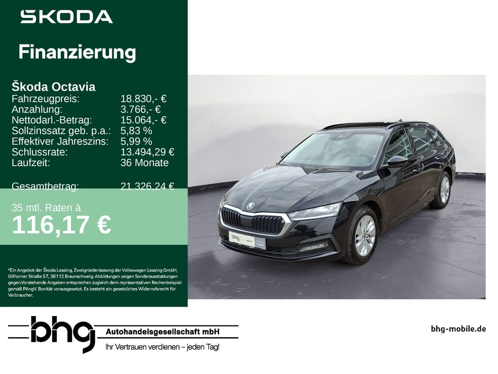 Octavia Combi 2.0 TDI DSG TOUR AHK ACC-LaneAssis