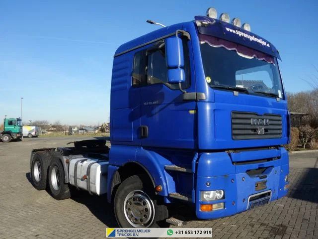 MAN TGA 26.480 6X4 STEEL SPRINGS MANUAL GEARBOX