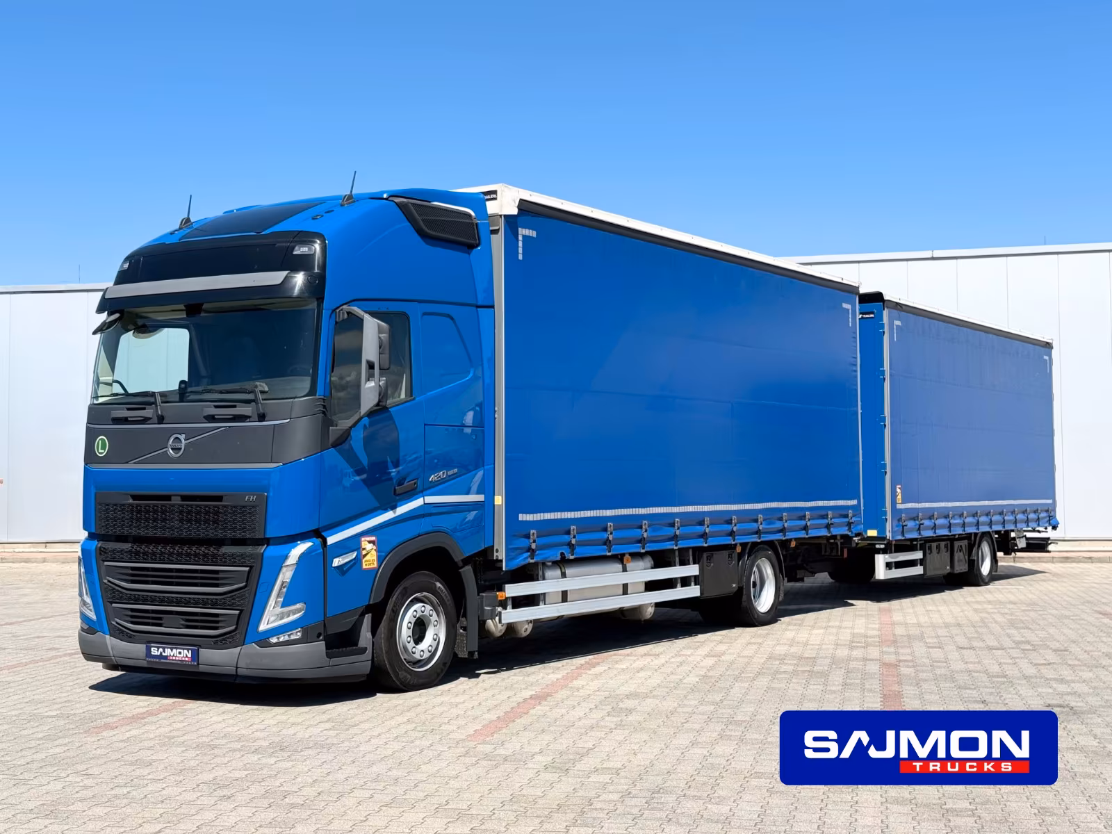 Volvo FH 420 JUMBO 120M3  2x775 38 palett SALON PL