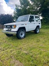 Toyota lj 70 2.4 td weiß H Kenzeichen - Toyota Land Cruiser: Lj70