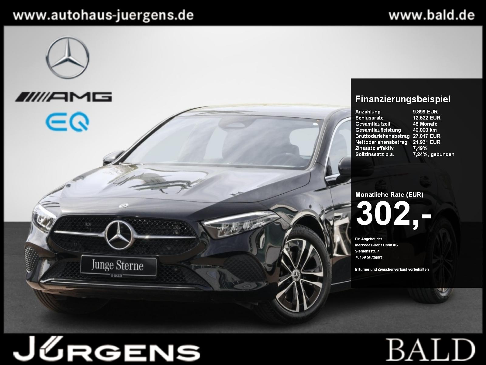 Mercedes-Benz A 200 Progressive/Distr/AHK/LED/Kamera/Winter/17