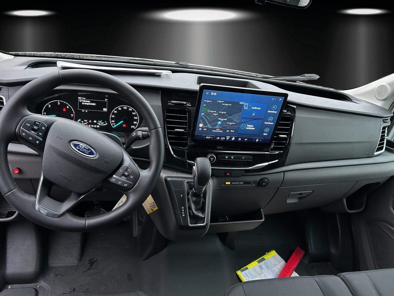 Fahrzeugabbildung Ford Transit L4 Einzelkabine Koffer GJR Ladebordwand