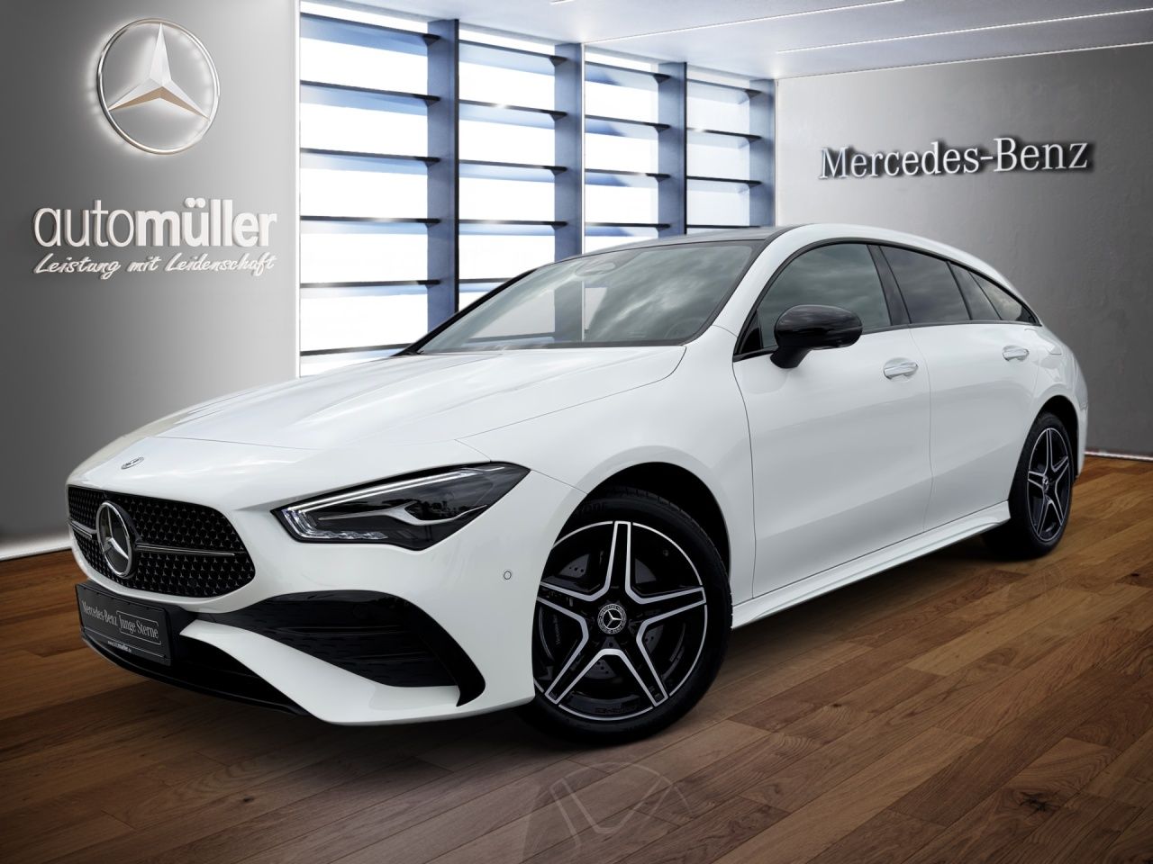 Fahrzeugabbildung Mercedes-Benz CLA 250 e SB AMG+AHK+NIGHT+PANO+360°+LED+