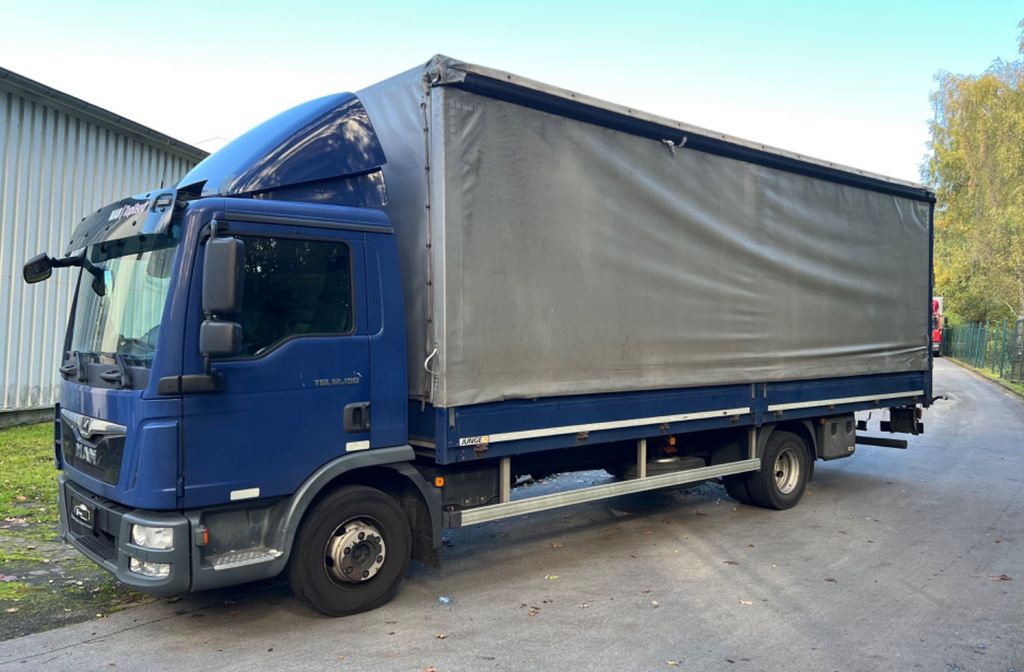MAN TGL 12.190 Pritsche + Schiebeplane AHK Klima