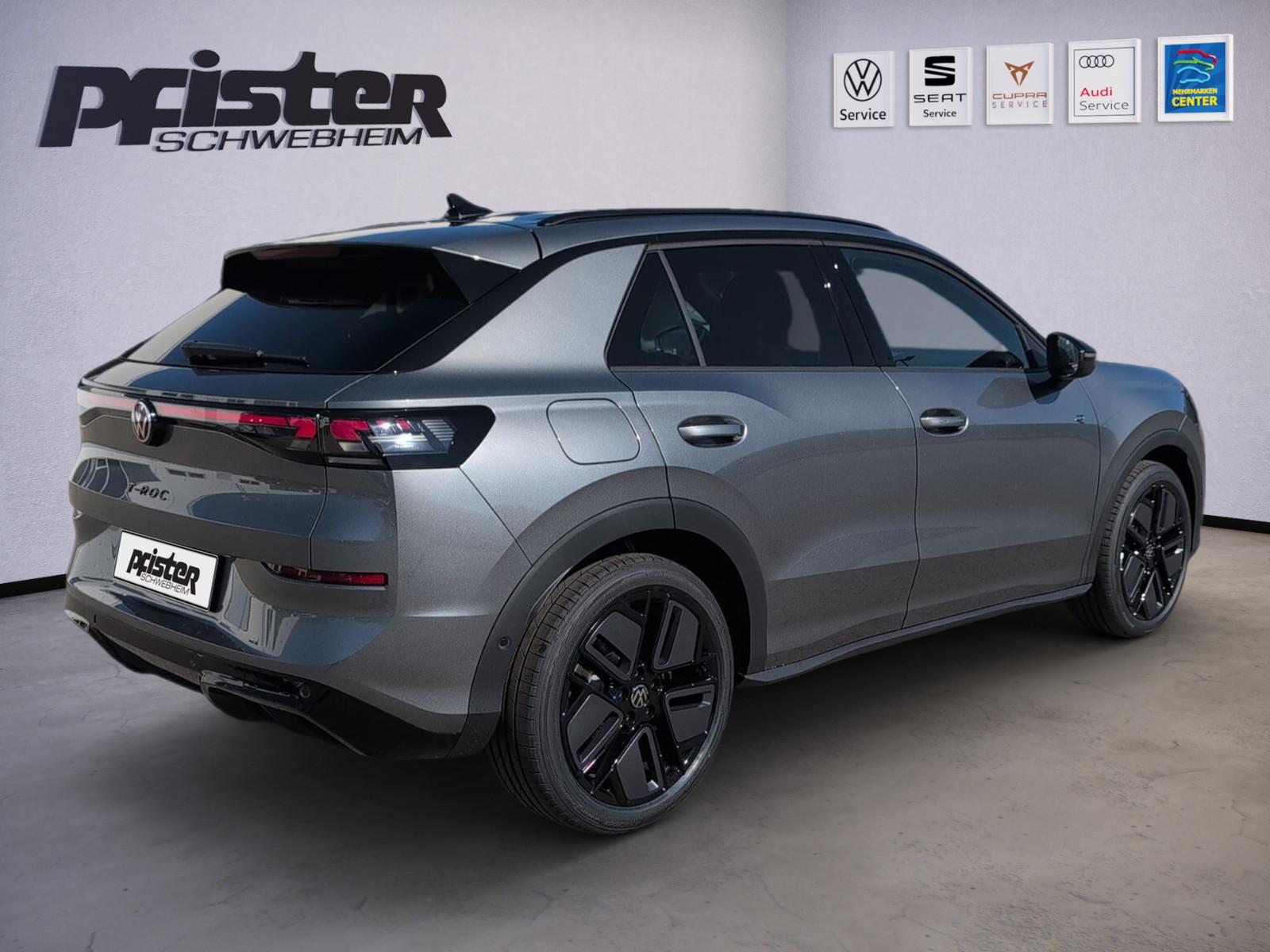 Volkswagen T-Roc 1.5 eTSI R-Line+AHK+RFK+BLACKSTYLE+EASYOPE, миниатюра 4