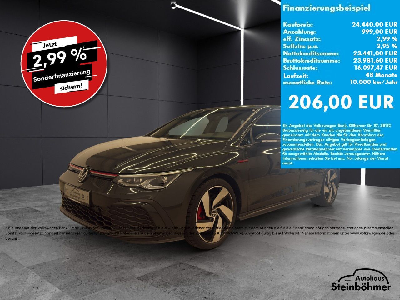 Volkswagen Golf GTI 2.0TSI 6-Gang LEDPlus NAV RearView Navi