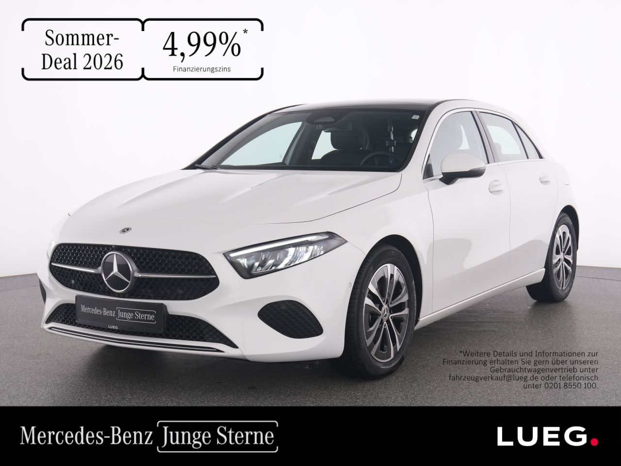MERCEDES-BENZ A 200 d Progressive+NavP+Pano+LED-HP+PTS+DAB+RFK