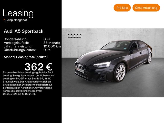 Audi A5 Sportback 40 TFSI quattro S-LINE*MATRIX*OPTIK