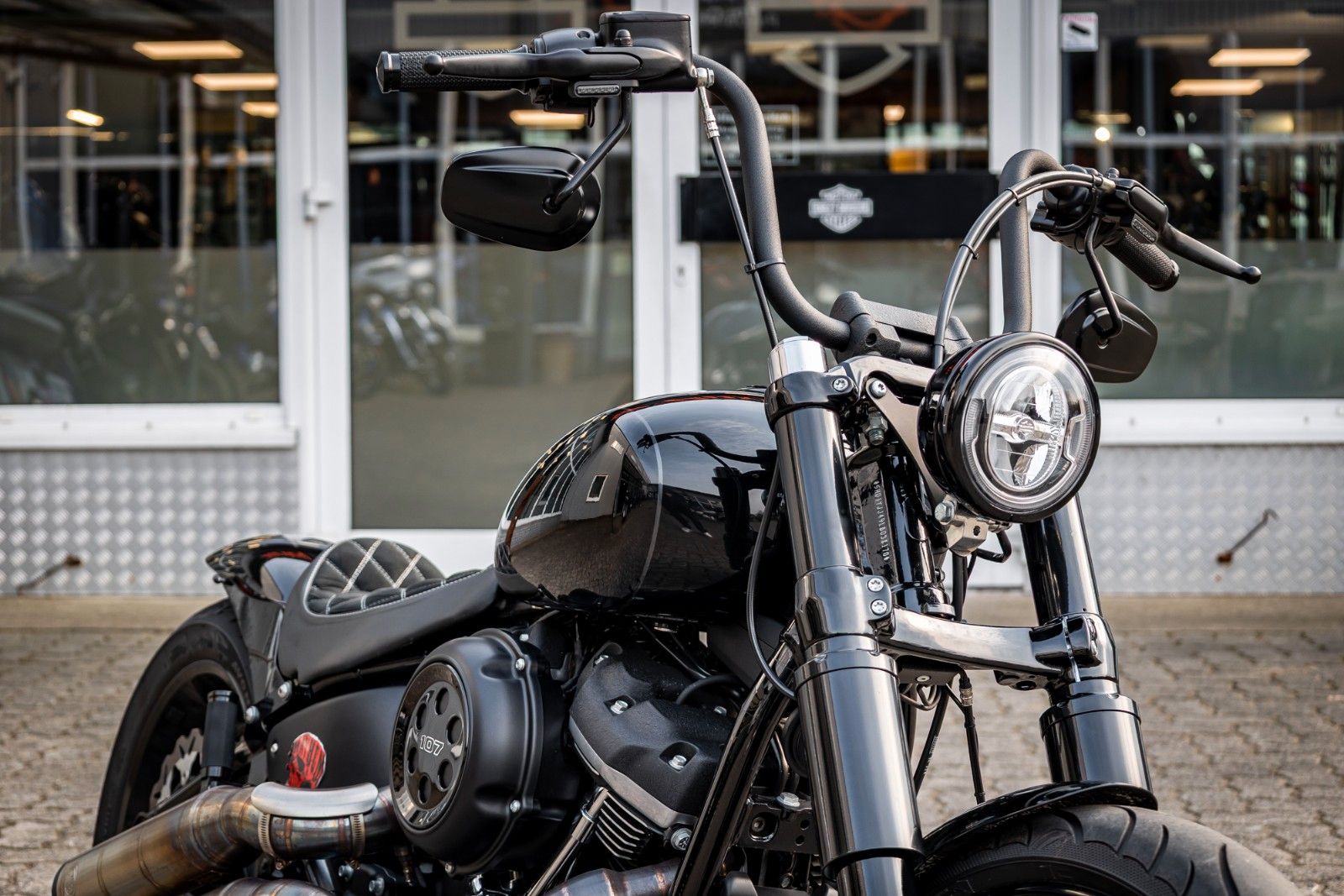 Fahrzeugabbildung Harley-Davidson FXBB STREET BOB SOFTAIL -KESSTECH BTC GANGSTER-