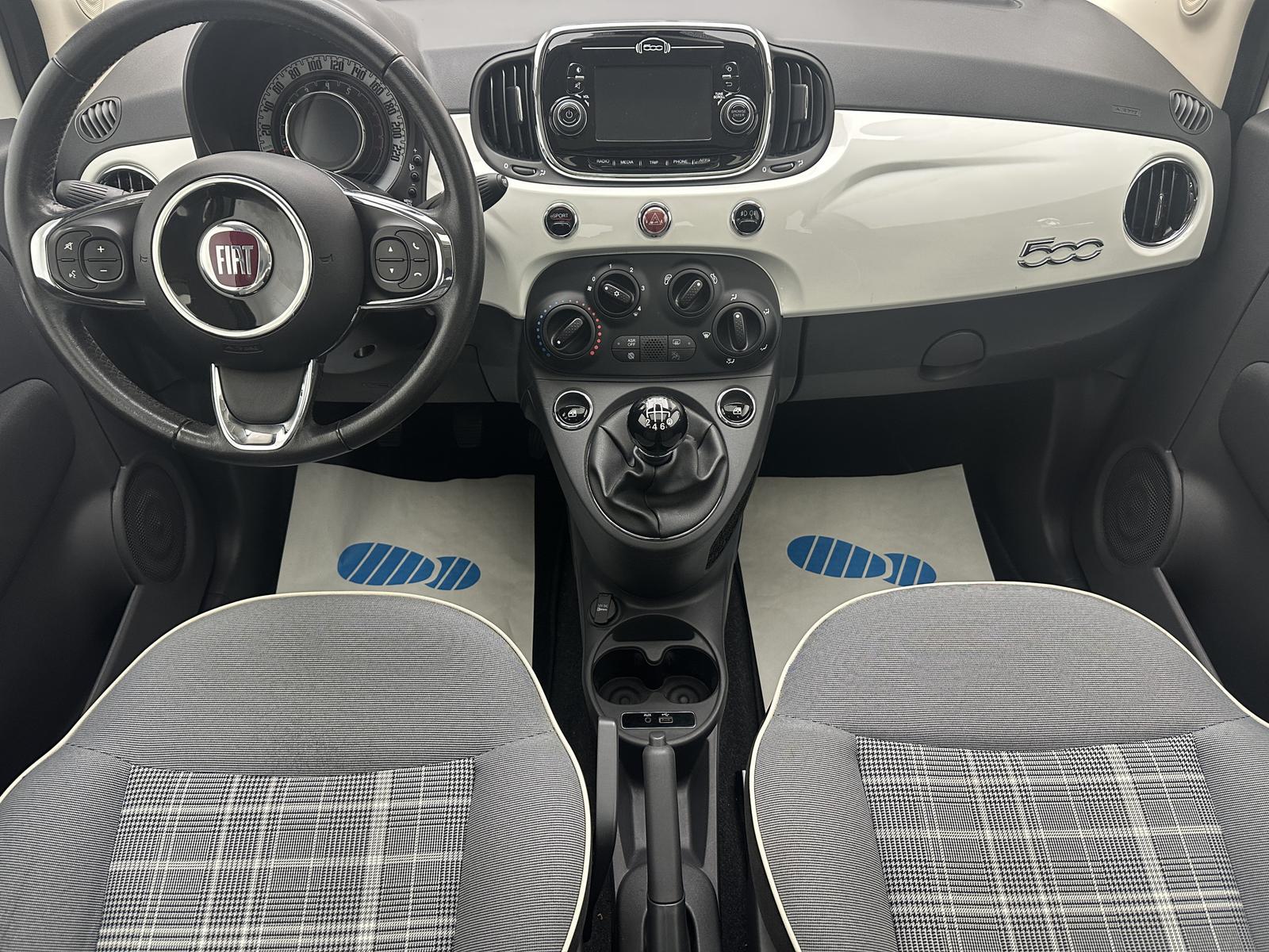 Fiat 500 Lounge "PANO-MULTI-KLIMA-PDC-ALU-TÜV NEU"