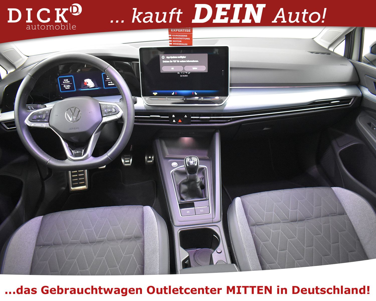 VW Golf VIII Var 1.5TSI Goal NAVI+KAM+LED+VIRTU+SHZ - Image 8