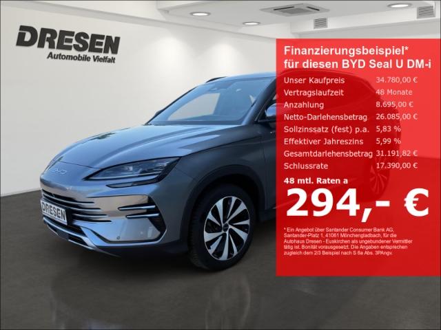 BYD Seal U DM-i 1.5 PHEV DESIGN Leder/Glasdach/LED/L