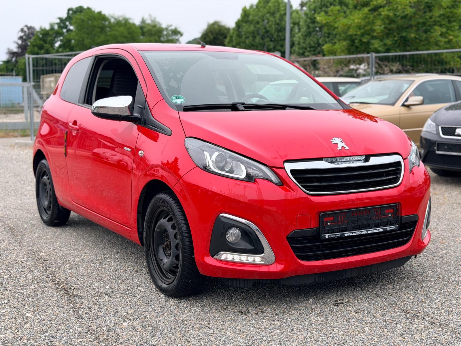 Peugeot 108 Style Kamera CarPlay Sitzheizung LED