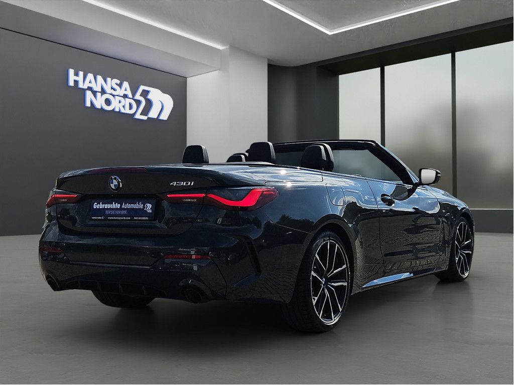 BMW 430i Cabrio M-SPORT LASER NAVI KAMERA H K 19 foto 4