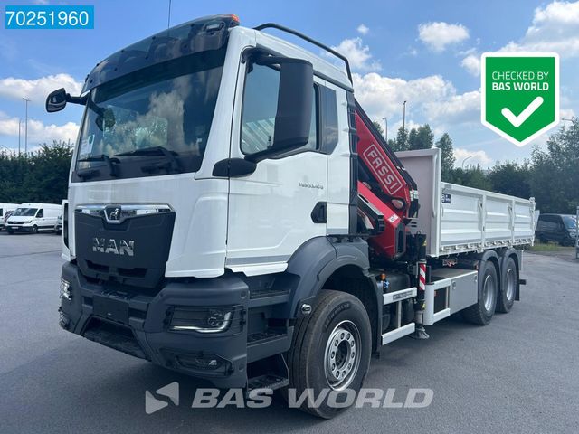 MAN TGS 33.470 6X4 NEW Fassi F255A.2.25 Kran Crane B