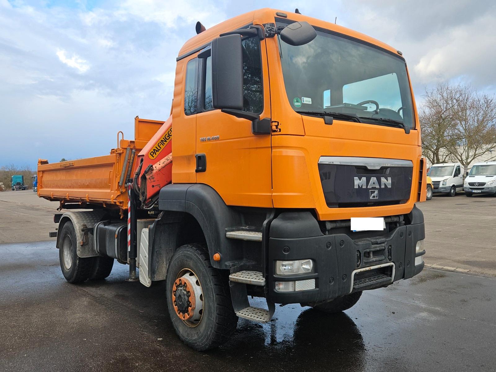 MAN TGS 18.400 4x4 Palfinger Kran PK 12000