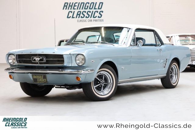 Ford Mustang 289 V8 Coupé Silver blue/Servolenkung