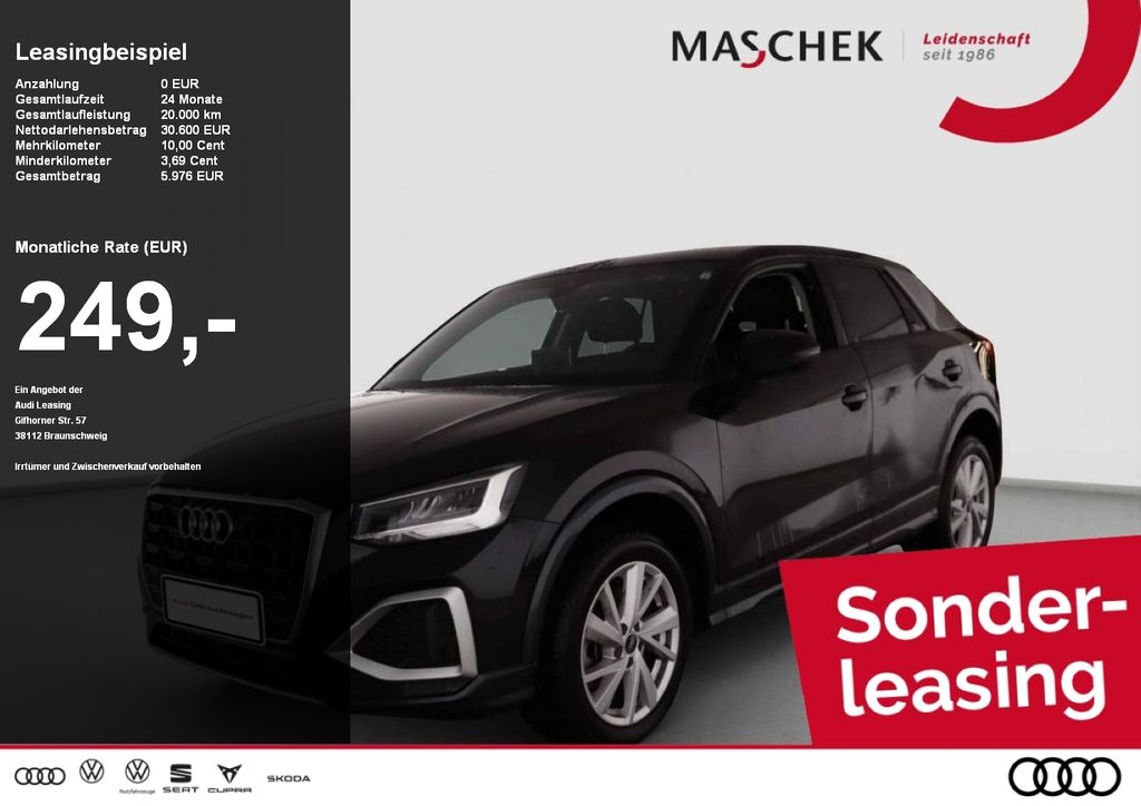 Audi Q2 Advanced 35 TDI bis 20.04.! VC Naviplus GRA S