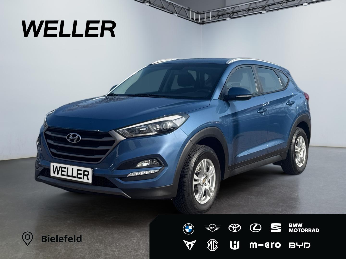 Hyundai Tucson blue 1.6 GDi 2WD Trend *SHZ*Navi*PDC hi*