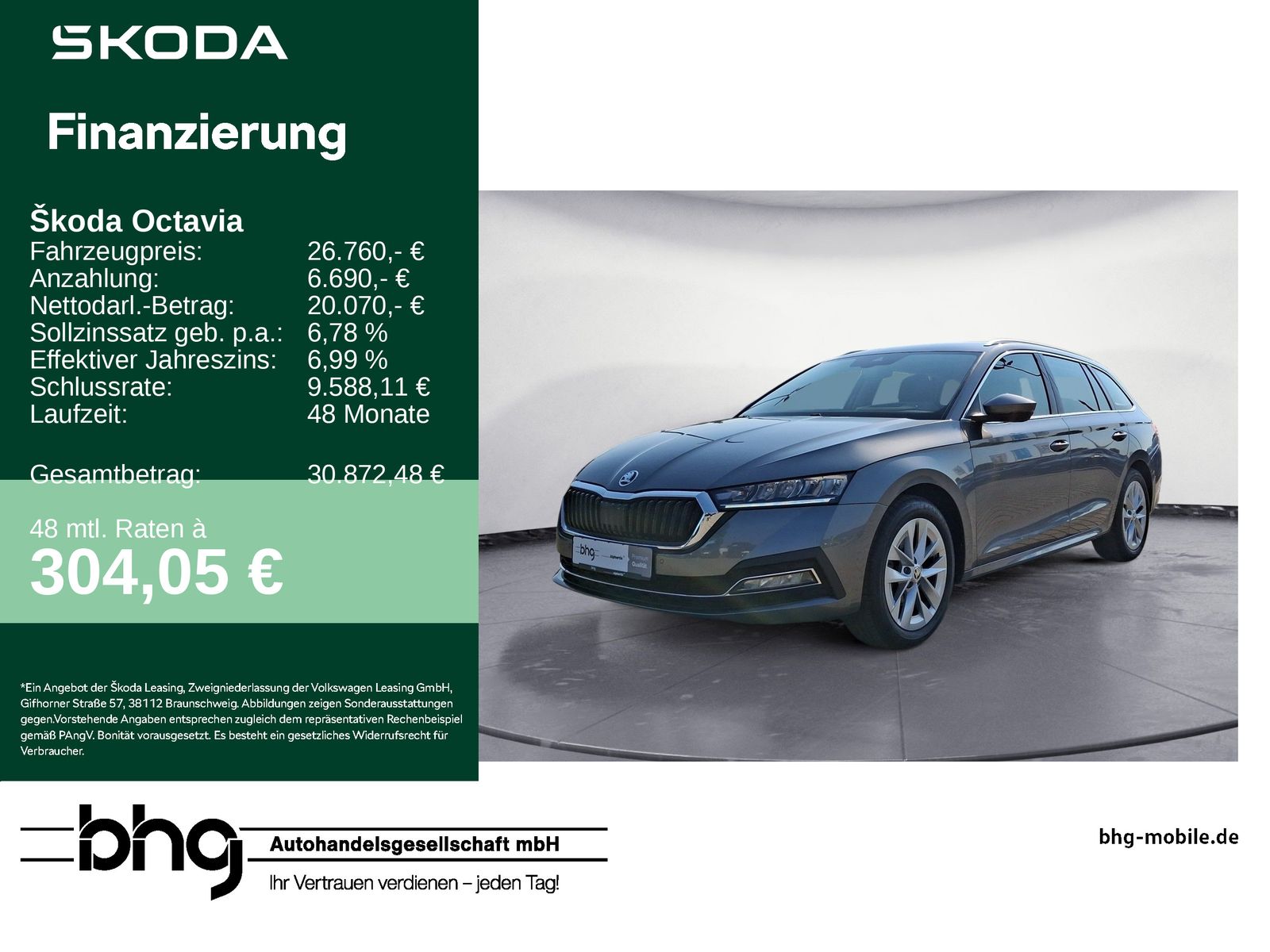 Skoda Octavia Combi 1.5 TSI Style