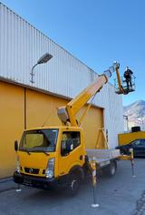 Nissan NT400 Cabstar 4x2, E5, Palfinger P210 BK, 21m