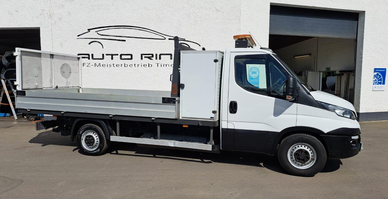 Iveco Daily Pritsche Einzelk. 35S14 mit Box und AHK