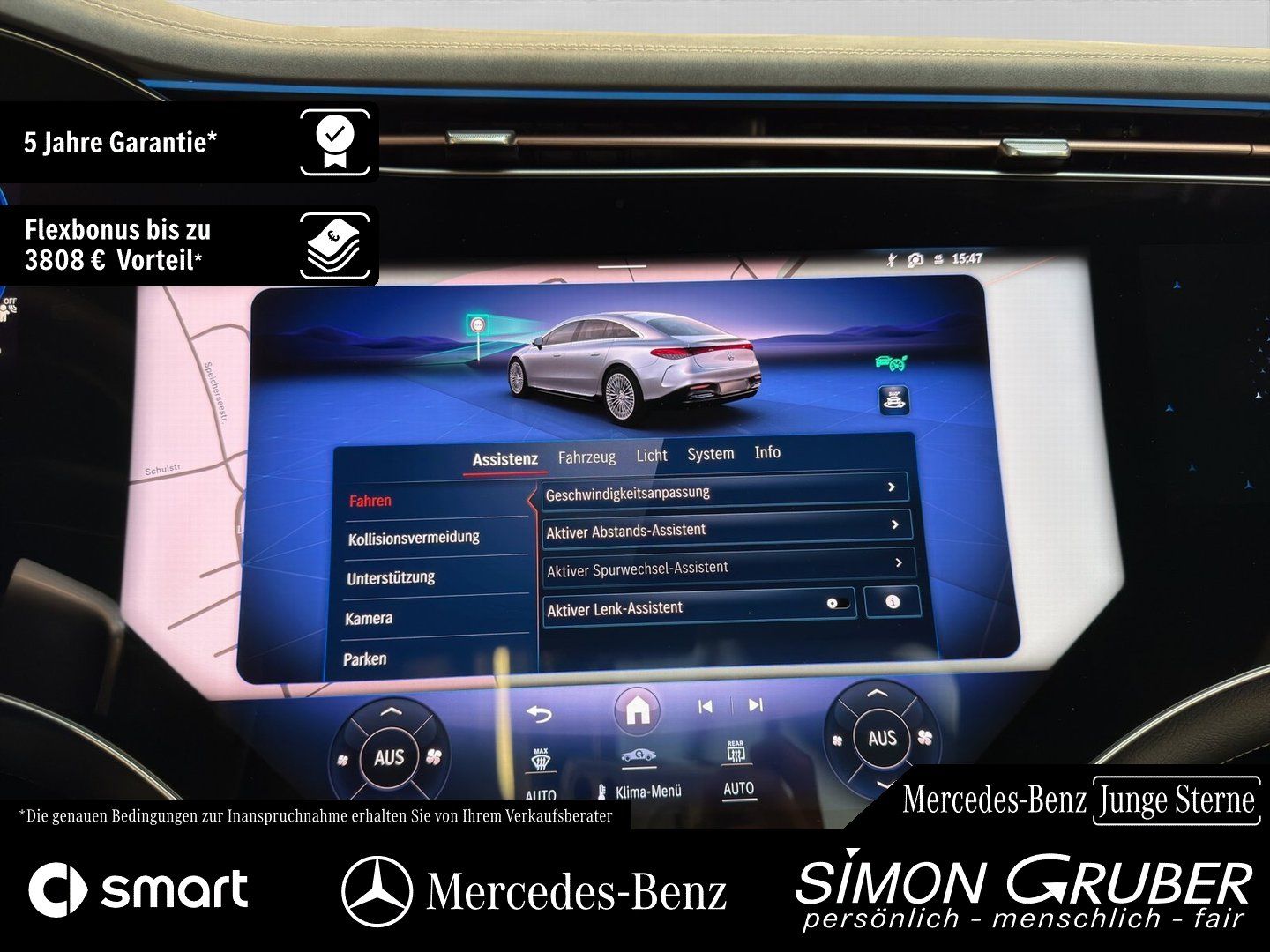 Fahrzeugabbildung Mercedes-Benz EQS 500 4M AMG Pano 4*Massage Sitzklima 118kwh