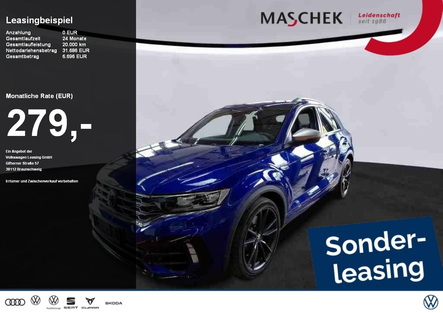 Volkswagen T-Roc R *Sonderleasing* AKRAPOVIC Pano DCC beats
