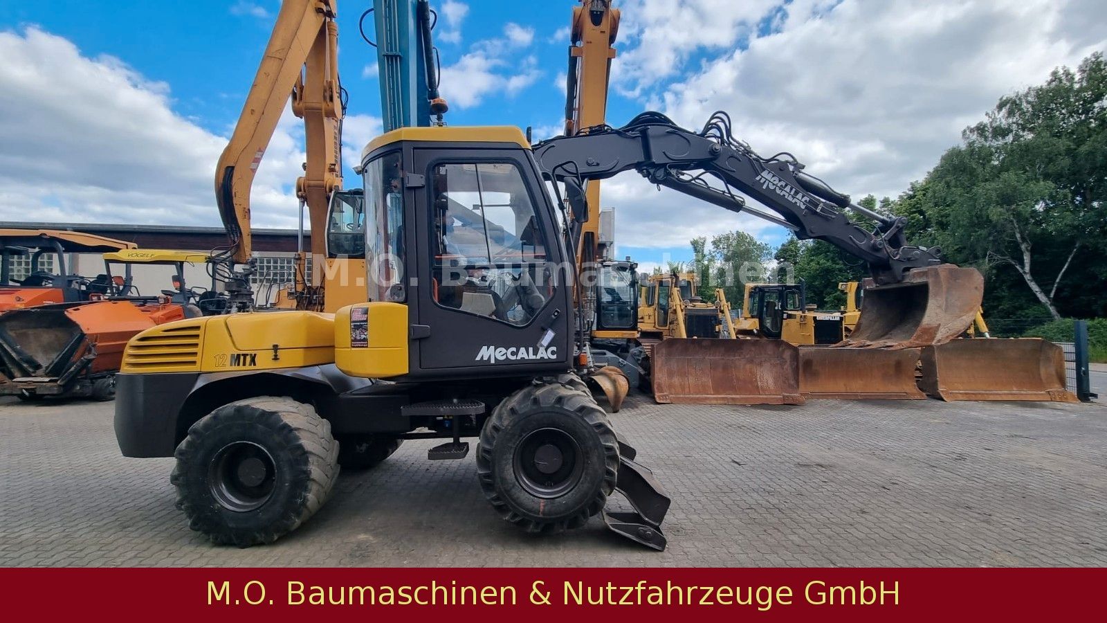 Fahrzeugabbildung MECALAC 12 MTX / ZSA /VSA / Knickarm /5Löffel/Gabel