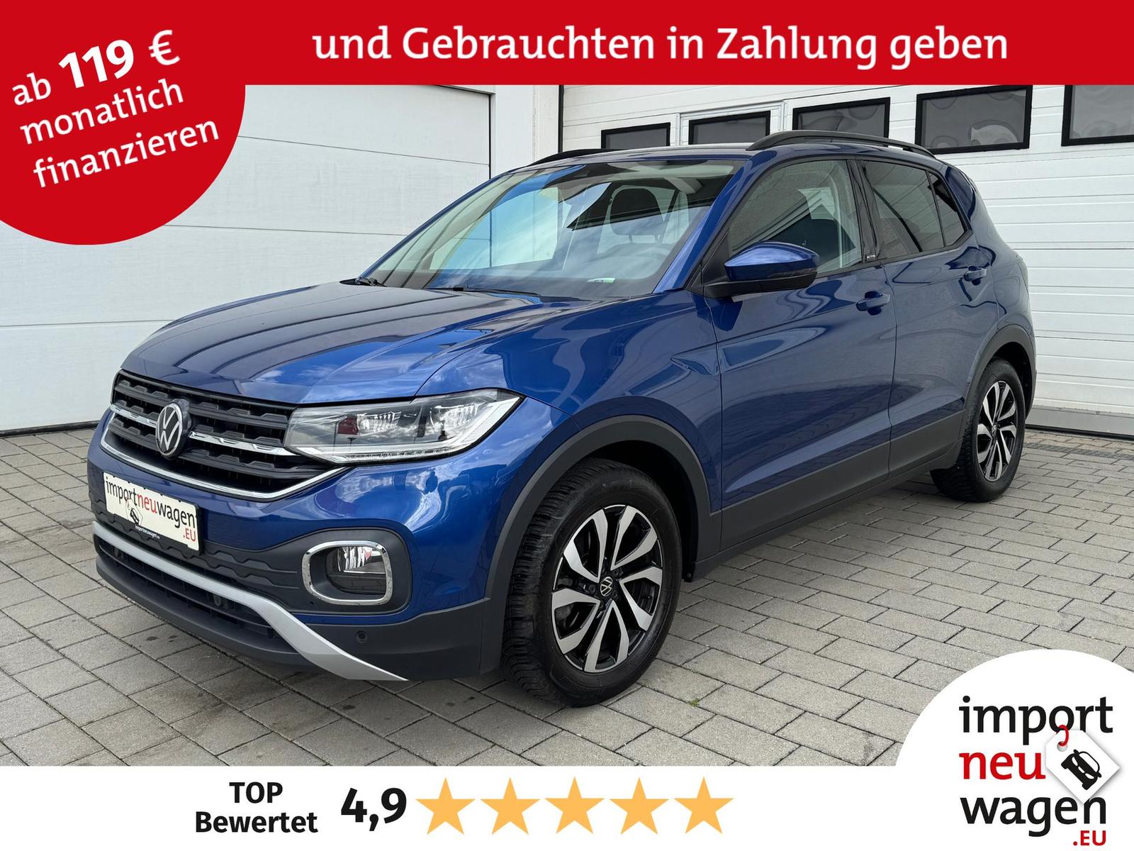 Volkswagen T-Cross ACTIVE 1.0 TSI OPF Kamera+Navi+LED+Keyle